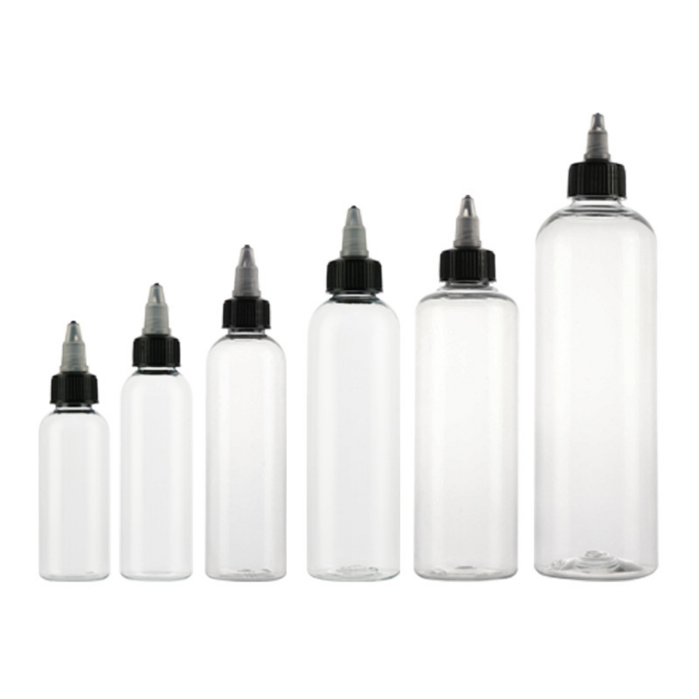 Fountain Pen Bottled Ink - 10 個 30/60/100/120 ミリリットルリサイクル可能なクリアタトゥーエアブラシインク顔料ボトル空のボトル容器タトゥーインクの色