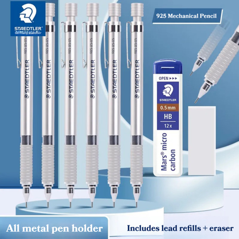 Mechanical Pencil 0.3 - ステッドラー 92525/35 メカニカルペンシル 低重心メタルホルダー 0.3/0.5/0.7/0.9mm プロフェッショナル描画スケッチペンシル