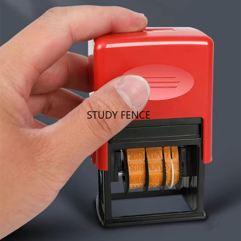 Rubber Date Stamp - セルフ印刷日付スタンプ工場製造スーパーマーケット店舗オフィス学校銀行スタンプ製造日/有効期限