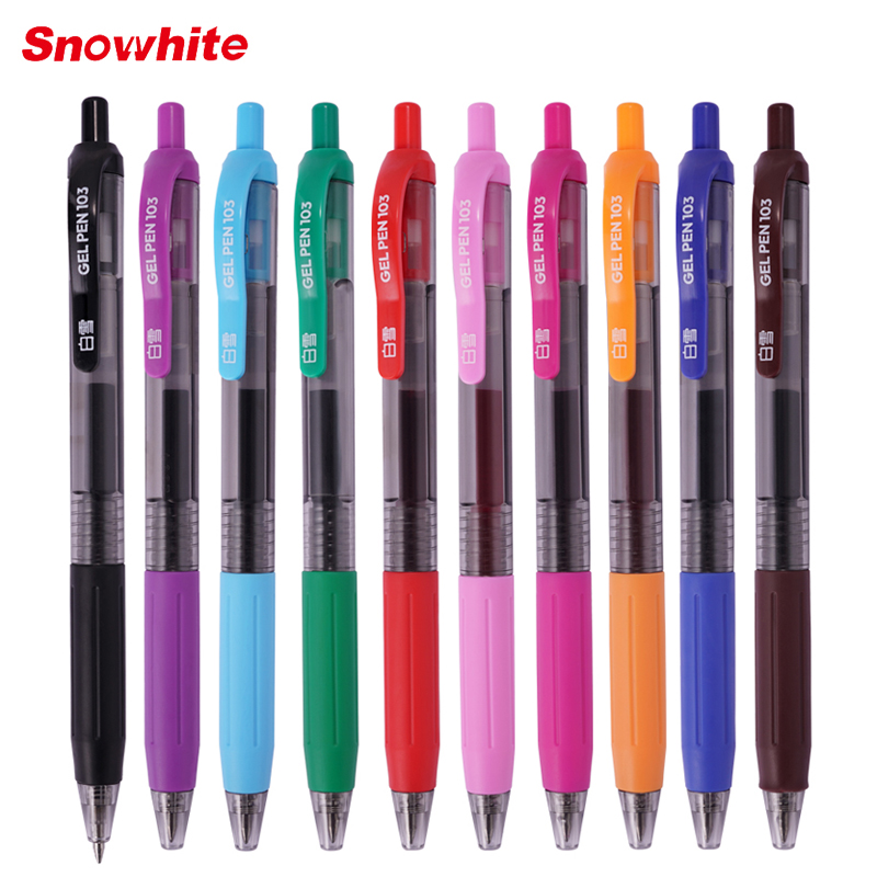 10本入り格納式カラーゲルペンセット 0.5mm細字 オフィ - Correction Pen Fine のレビューと価格