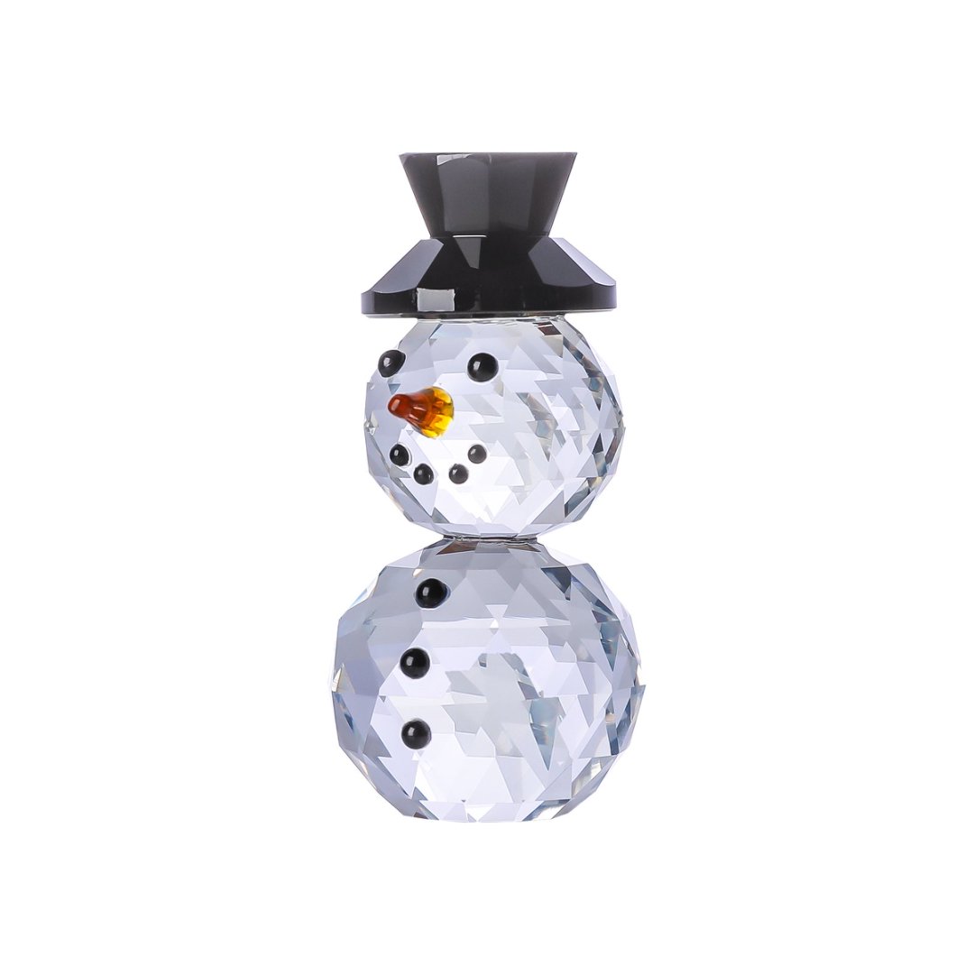 クリスタルブラックハット雪だるまフィギュアコレクタブルペーパ - Paper Weight Crystal のレビューと価格
