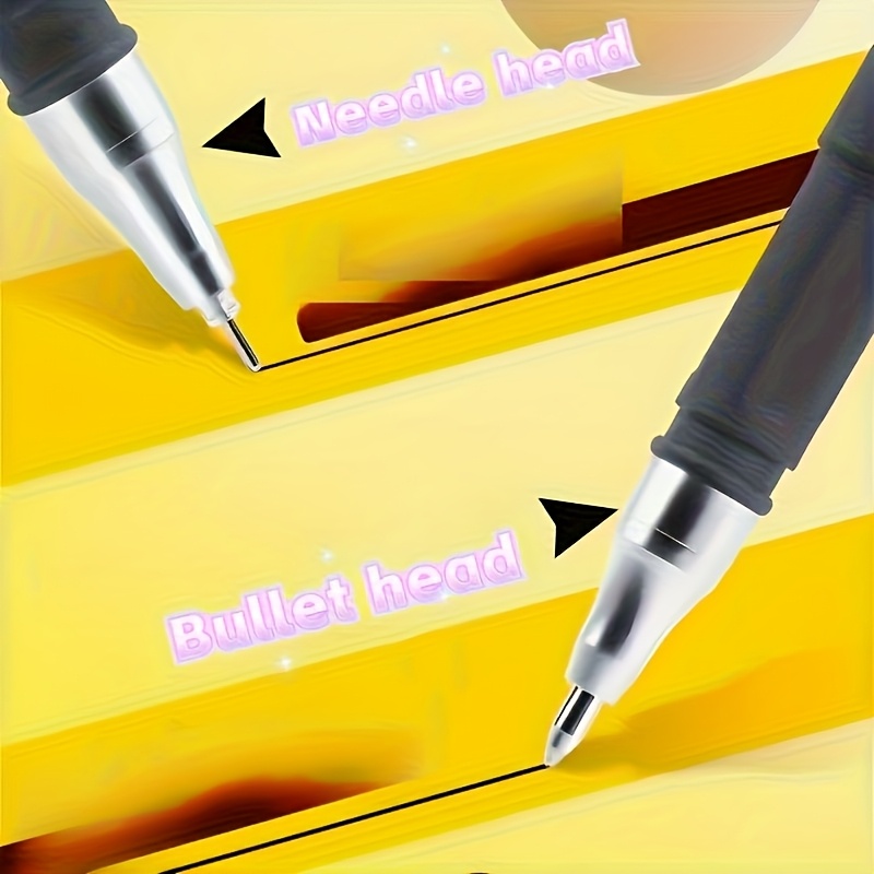 6/12 パック 速乾性 0.5mm 細字ゲルペン - 滑ら - Correction Pen Fine のレビューと価格