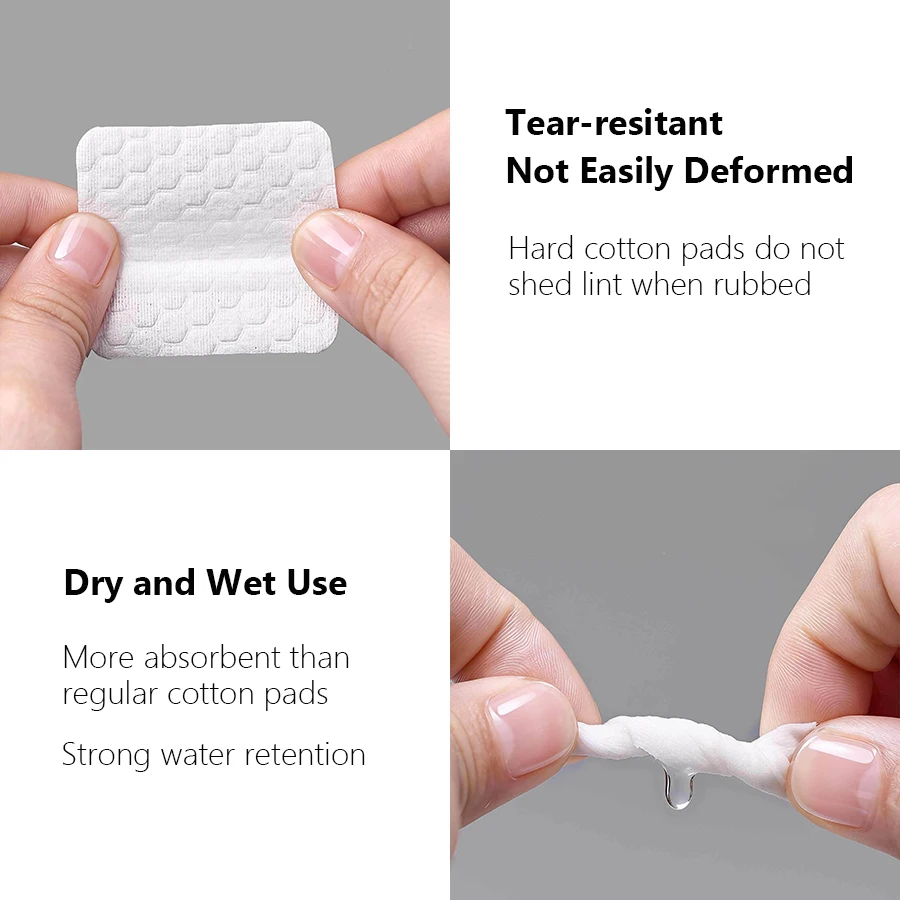 200枚入り糸くずの出ないネイルワイプ、耐久性のあるネイルク - Gel Refill Pack のレビューと価格