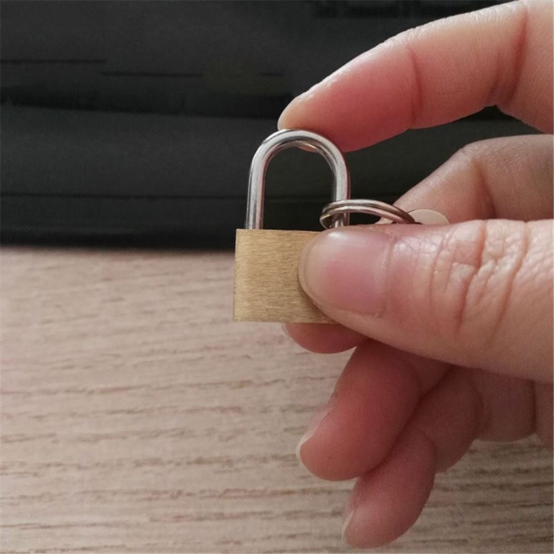 真鍮製南京錠（鍵付き）、荷物/スーツケース/引き出し/キャビ - Letter Opener Brass のレビューと価格