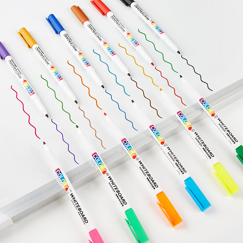 12/24 色ドライイレースマーカーホワイトボードマーカーペ - Correction Pen Fine のレビューと価格